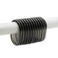 thumbnail image 1 of Anneaux de Rideau de Douche Gris Clair - Ensemble de 12, 1 of 5