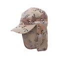 thumbnail image 2 of TopHeadwear Chapeau à Rabat de Vacances avec Couvre-Cou Intégral - Camouflage Guépard, 2 of 2