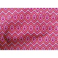 thumbnail image 4 of oneOone Cotton Poplin Fabric Chevron & Swirl Ikat Decor Fabric Printed BTY 56 Inch Wide, 4 of 4