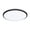 Noir, variante sur Lumières DEL pour Chambre Lumières DEL, Trois Lumières de Plafond Étanches, Lumières de Plafond Circulaires Fines pour Chambre, Salon, Corridor, Balcon, Lumières d'Allée Luminaire de Plafond