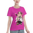 thumbnail image 2 of T-Shirt Basique à Manches Courtes pour Femmes Demon Slayer : Koiju et Nidouzi, 2 of 6