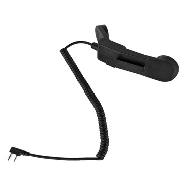 JIAHAOO Microphone Polyvalent pour Radios, Style Téléphone, Audio Clair pour Police et Chantiers de Construction