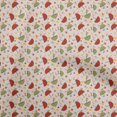 thumbnail image 1 of oneOone Georgette Viscose Light Pink Salmon Fabric Autumn Sewing Craft Projects Fabric Prints By Yard 42 Inch Wide, 1 of 4
