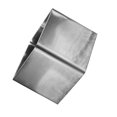 thumbnail image 4 of Square Mousse Mold Stainless Steel Cake Ring Mousse Cutter Cake Mold Dessert Ring Pastry Mould Baking Tool (Silver 3 Inch), 4 of 8
