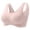 Pink, variant on zanvin Bras for Women Women Wireless Large Size Pull Together Bra Comfortable Underwear, Gift for Her