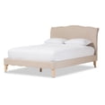 thumbnail image 2 of Lit Plateforme Double Fannie, Beige, 2 of 5