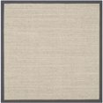 thumbnail image 1 of Safavieh Natural Fiber Square Rug in Marble / Grey, 1 of 4