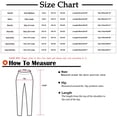 thumbnail image 3 of RKSTN Womens Pants Casual Pants For Casual Summer Drawstring Elastic High Waist Linen Pant Pockets Cropped Trouser Soft Comfortable Straight Leg Pants, 3 of 8