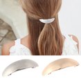 thumbnail image 3 of Lady Hair Barrette Arquée Mode Casual Creative Hair Clip Accessoires pour Cheveux, 3 of 9