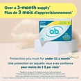 thumbnail image 4 of Tampons o.b. originaux sans applicateur à absorptivité super, 4 of 10