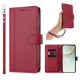 thumbnail image 3 of Book Style Wallet Cover for ASUS Zenfone 11 Ultra, Soft PU Leather, Light Purple, 3 of 6