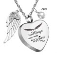 thumbnail image 1 of with 12 Birthstones Jewelry -Your Wings Were Ready My Heart Was Not（April）, 1 of 3