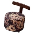 thumbnail image 1 of Lipstore Movable Ottoman Rolling Stool with Wheels Accent Shoe Changing Roller Vanity Chair Foot Stool for Hallway Apartment Farmhouse Sun Flower, 1 of 8