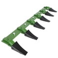 thumbnail image 3 of Barre à Dents de Seau pour Chargeur de Tracteur, Acier Allié Robuste avec 6 Dents Remplaçables, Conception à Boulonner Résistante à la Rouille, Convient aux Seaux de 48 Pouces 60 Pouces 72 Pouces, Noir Ou Noir et Vert, 3 of 7