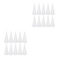 thumbnail image 3 of Wweixi Handcrafted Colored Painting DIY Craft Kit Styrofoam for All 75-84 inch Sizes White 7.87 Inch 2Set, 3 of 6
