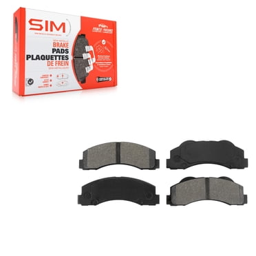 SIM Front Semi-Metallic Disc Brake Pads SIM-1414 for Car 2010-2017 Ford F-150 Expedition Lincoln Navigator