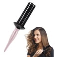 thumbnail image 2 of 1 PCS Curling Roll Comb Heatless Curling Slip Curling Wand Hairstyling Tools Heatless Hair Curling Roll Comb Slip Curling Wand Hairstyling Tools For Hair Curler, 2 of 6