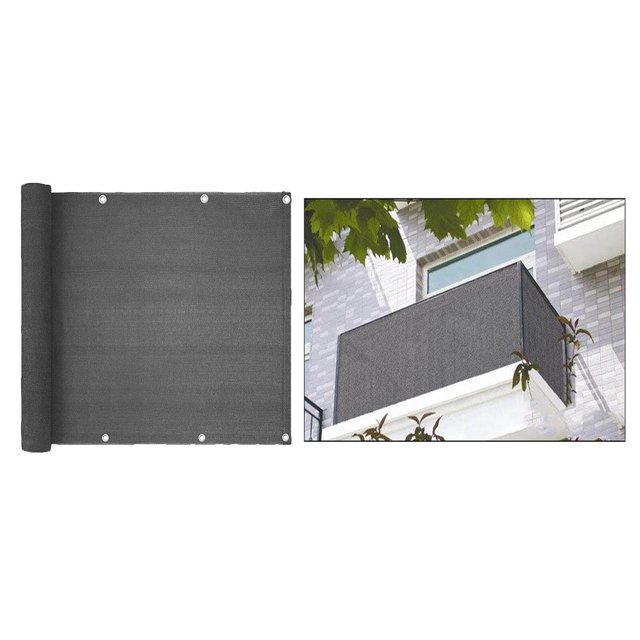 fastboy Clôture Commerciale Écran d'Intimité Coupe-Vent Refroidissement pour Balcon Patio Piscine Gris