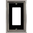 thumbnail image 1 of Prise Décora Estate chrome d'Atron Electro Industries - centre noir, 1 of 1