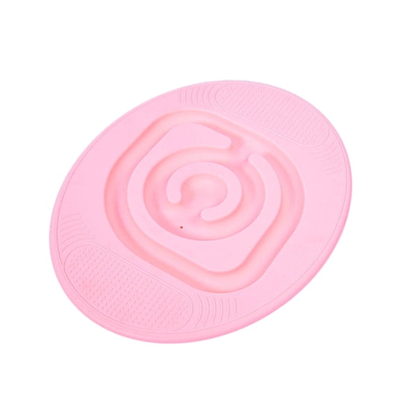 Planche d'Équilibre Escargot Rose pour Enfants avec Construction en Plastique et Base Antidérapante pour l'Éducation Préscolaire 18.1X14.2X3.1In 1.8Lb