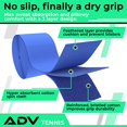 thumbnail image 2 of ADV FeltTac Dry Tennis Overgrips, Pro Grip Tape That Stays Dry & Absorbs Sweat with Velvety Comfort, Overgrip for Tennis Racquet, 30 Pack, Multi-Color, 2 of 5
