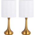thumbnail image 3 of 2pcs Bedside Table Lamps Modern Simple Nightstand Lamps, 3 of 6