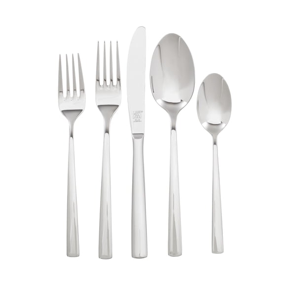 ZWILLING Loft Ensemble de Coutellerie 20 Pcs avec Passe-Partout/poli