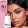 thumbnail image 1 of Holiday Deals! Gspmoly Blush Makeup, Highlighting Rouge Powder Blusher Blusher Cream Matte Blusher Stick Blusher Cream Blush, 1 of 2
