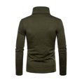 thumbnail image 3 of FOCUSNORM T-shirt à Manches Longues en Maille Homme Casual Party Pull, 3 of 8