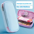 thumbnail image 1 of Boovnll Pencil Pouch, Purecolor Large Capacity Pencil Case Multifunctional Pencil Case Cute Practical Pencil Case Boys and Girls Students Universal Multicolor Optional, Pencil Case, 1 of 1