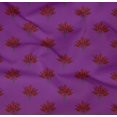 thumbnail image 4 of oneOone Organic Cotton Poplin Twill Fabric Floral Block Print Fabric BTY 42 Inch Wide, 4 of 4