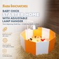 thumbnail image 2 of Farm Innovators 3700 Baby Chick Starter Home Kit with Adjustable Lamp Hanger, 2 of 6