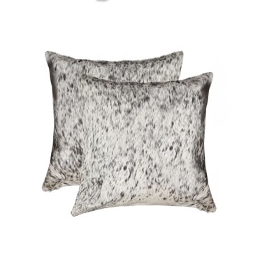 TORINO KOBE COWHIDE PILLOW 18"X18" 2-PACK