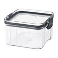 thumbnail image 1 of HEVIRGO Multifunctional Food Jars Candy Storage Cookie Jars with Lids Space Saving Clear Food Containers with Lids Suitable for Refrigerator Kitchen, S(15.6 oz), 1 of 10