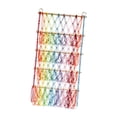 thumbnail image 2 of Organisateur Suspendu Rangement pour Peluches Chambre Livres Filet Hamac pour Toutous Multicolore, 2 of 8