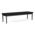 thumbnail image 1 of Lenox Steel Reception Waiting Room 3-Seat Bench / Charcoal Steel / Black, 1 of 5