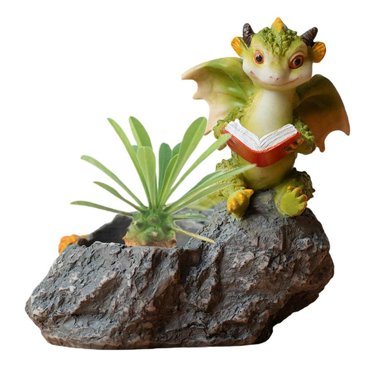 Planteur Succulent Décoratif Plante Pot Dinosaure Ornement Dinosaure Ornement Succulent Animal Fleur Pot Décor