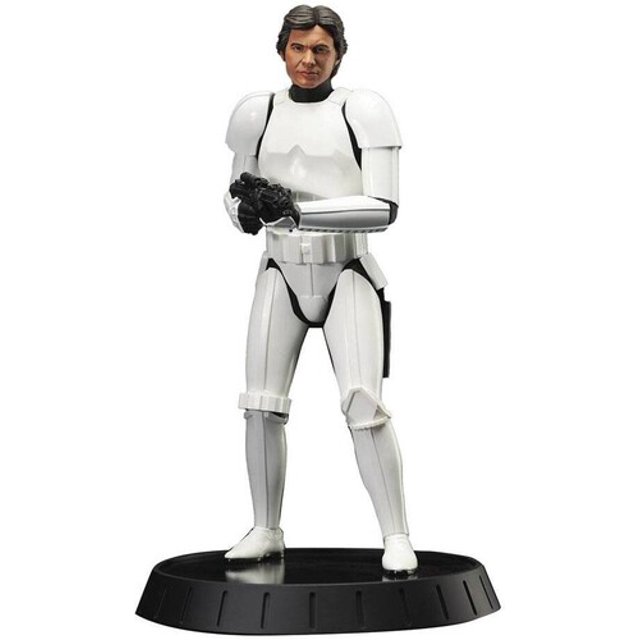 Diamond Comic Distributors 40th Anniversary Previews Exclusive Star Wars Milestones Stormtrooper Han Solo Statue