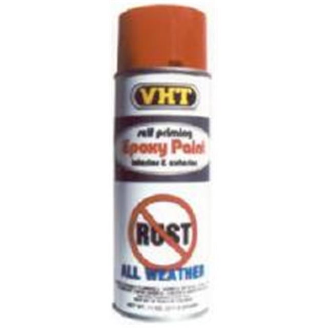 VHT SP652 Peinture Époxy Satinée Noire Toutes Saisons en Canette - 11 oz