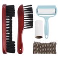 thumbnail image 1 of Unique Bargains Pool Table Cleaning Brush Set Table Brush Rail Brush Cue Cleaning Cloth Sticky Lint Roller Spare Core Wine Red, 1 of 7