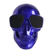 TIMIFIS Bluetooth Speakers Portable Skeleton Skull Bluetooth Wireless Speaker Halloween Radio Speaker Gift Gift