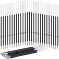 thumbnail image 1 of Riforla 100 Pcs Stylo à Encre Stylo-Bille Remplaçable 0,7 mm Écriture Fluide Stylo pour Stylos Rétractables Bureau École Stylo 500 ml, 1 of 8