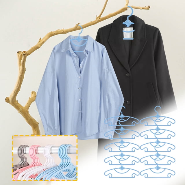 Hangers Of Clothes For Children 10 Units Plastic Hangers Infant Hangers For Children Very Persistent Hangers For Toddlers
