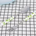 thumbnail image 1 of Baby Cutlery, Asixx 2 PCS Stainless Steel Fork And Spoon With Box For Kids Flatware Tableware, 1 of 8