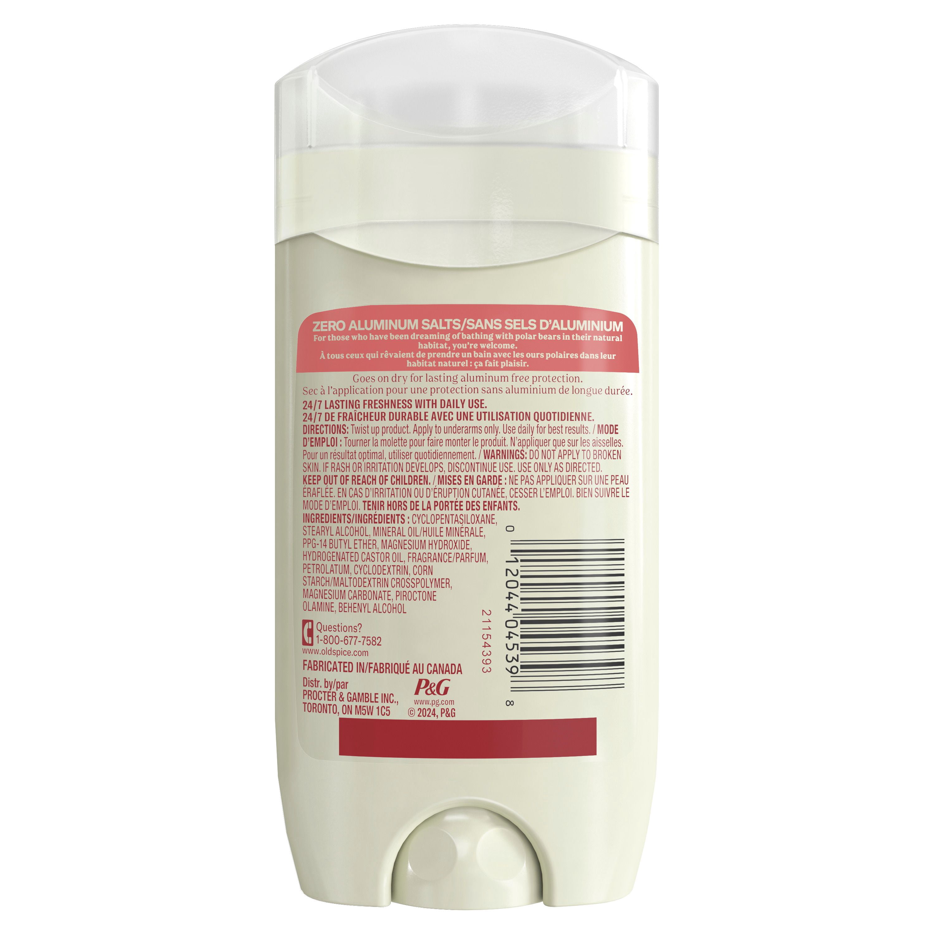 Old Spice Men's Gentleman's Blend Aluminum Free Deodorant, Himalayan Sea Salt