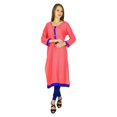 thumbnail image 3 of Phagun Kurta Bollywood Indienne de Designer pour Femmes Kurti Ethnique Tunique en Coton Robe, 3 of 5