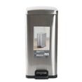 thumbnail image 2 of Hometrends 30L Stainless Steel Hands-Free Kitchen Trash Can Soft Close Lid, Fingerprint-Resistant Finish, 2 of 6