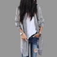 thumbnail image 2 of CEHVOM Cardigan Tricoté Décontracté Ample pour Femmes Manteau Chandail Femmes et Hauts d'Hiver en Liquidation, 2 of 8