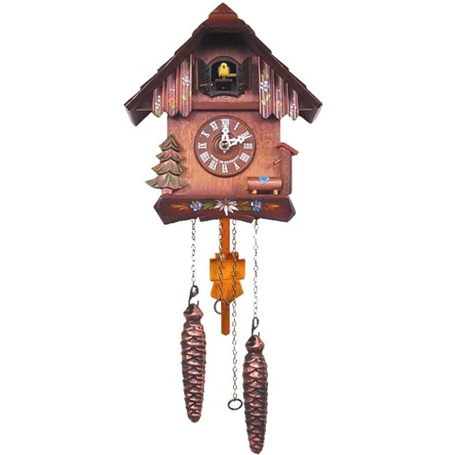 Alexander Taron Engstler Horloge Coucou à Piles - Format Double