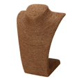thumbnail image 3 of Necklace Pendant Display Bust Mannequin Jewelry Display Pendant Display Stand Holder Brown S, 3 of 9